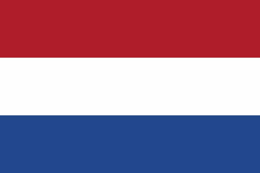 Drapeau du pays : Pays-Bas
