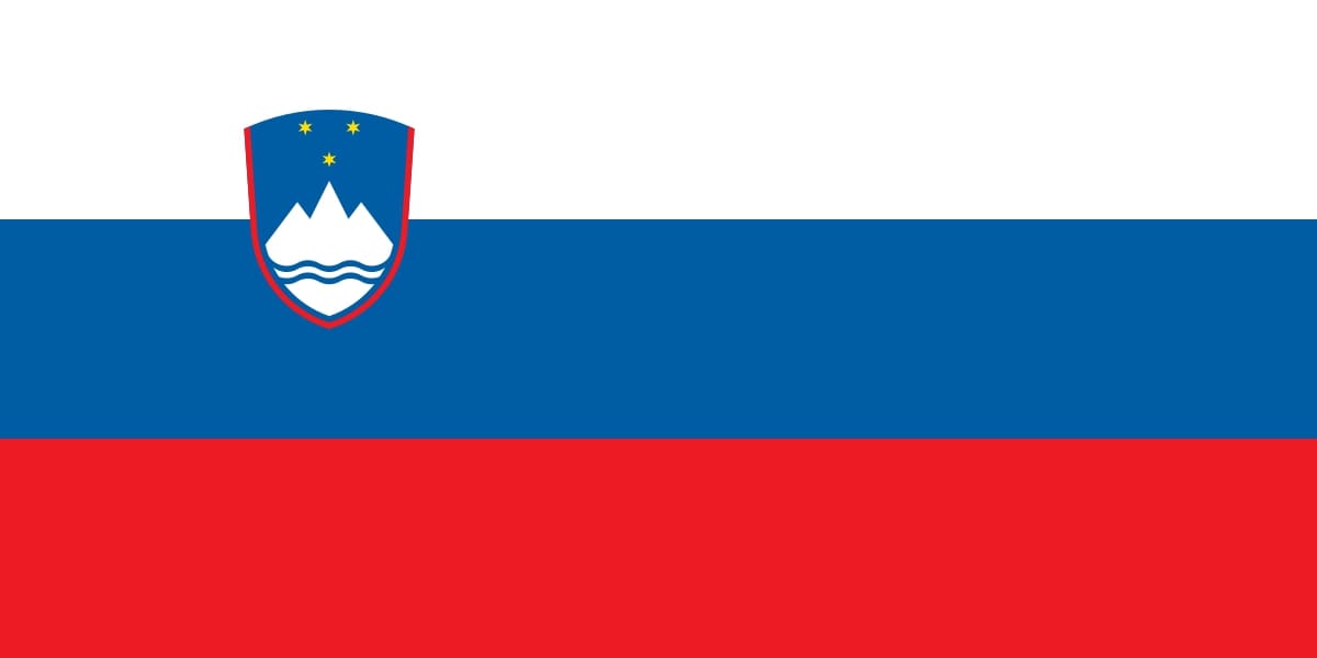 Drapeau du pays : Slovénie